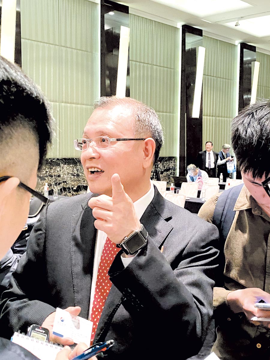東捷資訊董事長(zhǎng)高尚偉。圖／王賜麟